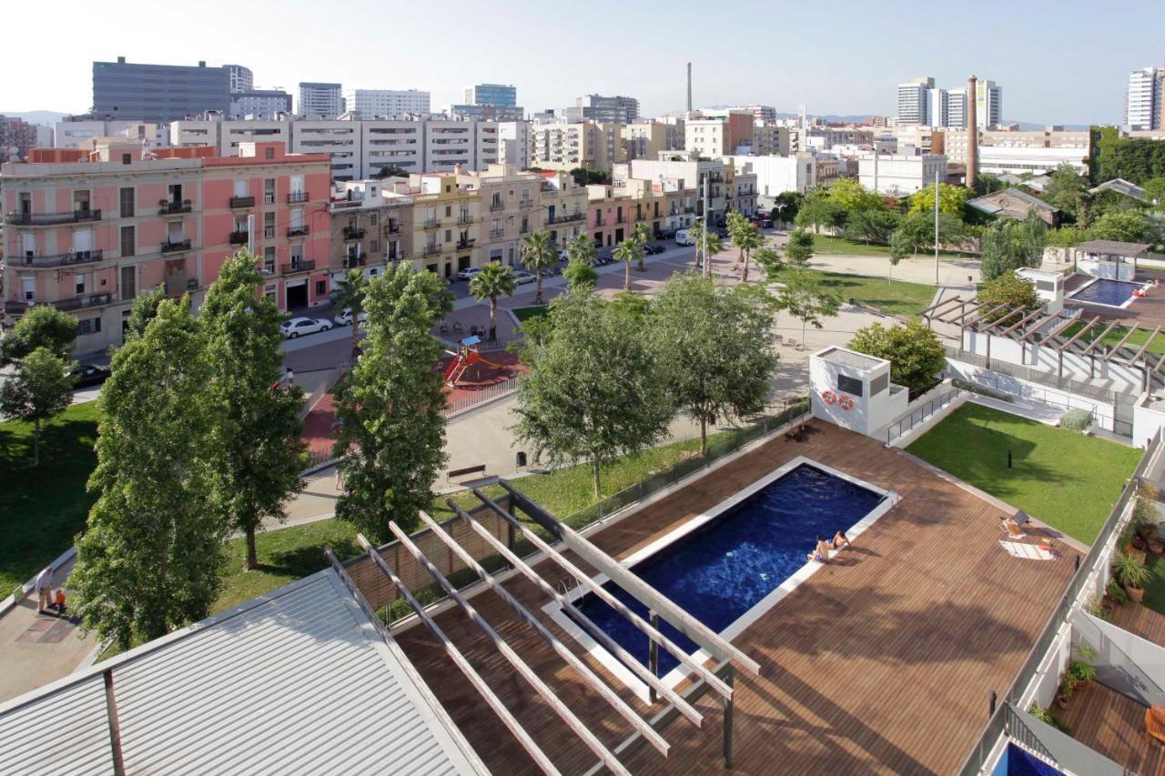 1217 - Pool And Beach Nice Apartment II Barcellona Esterno foto