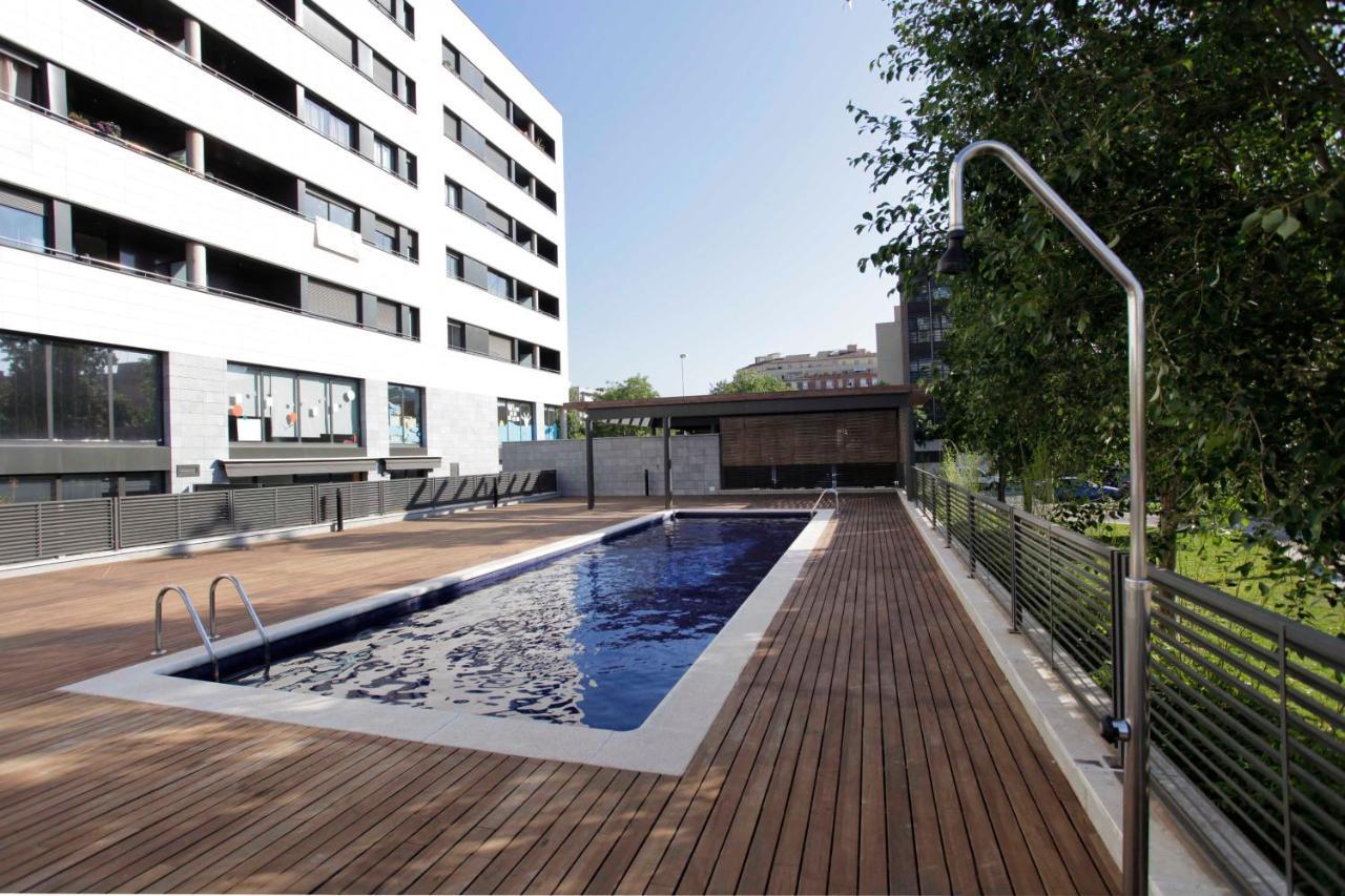 1217 - Pool And Beach Nice Apartment II Barcellona Esterno foto