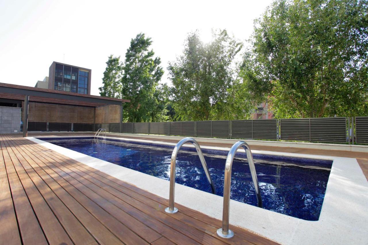 1217 - Pool And Beach Nice Apartment II Barcellona Esterno foto