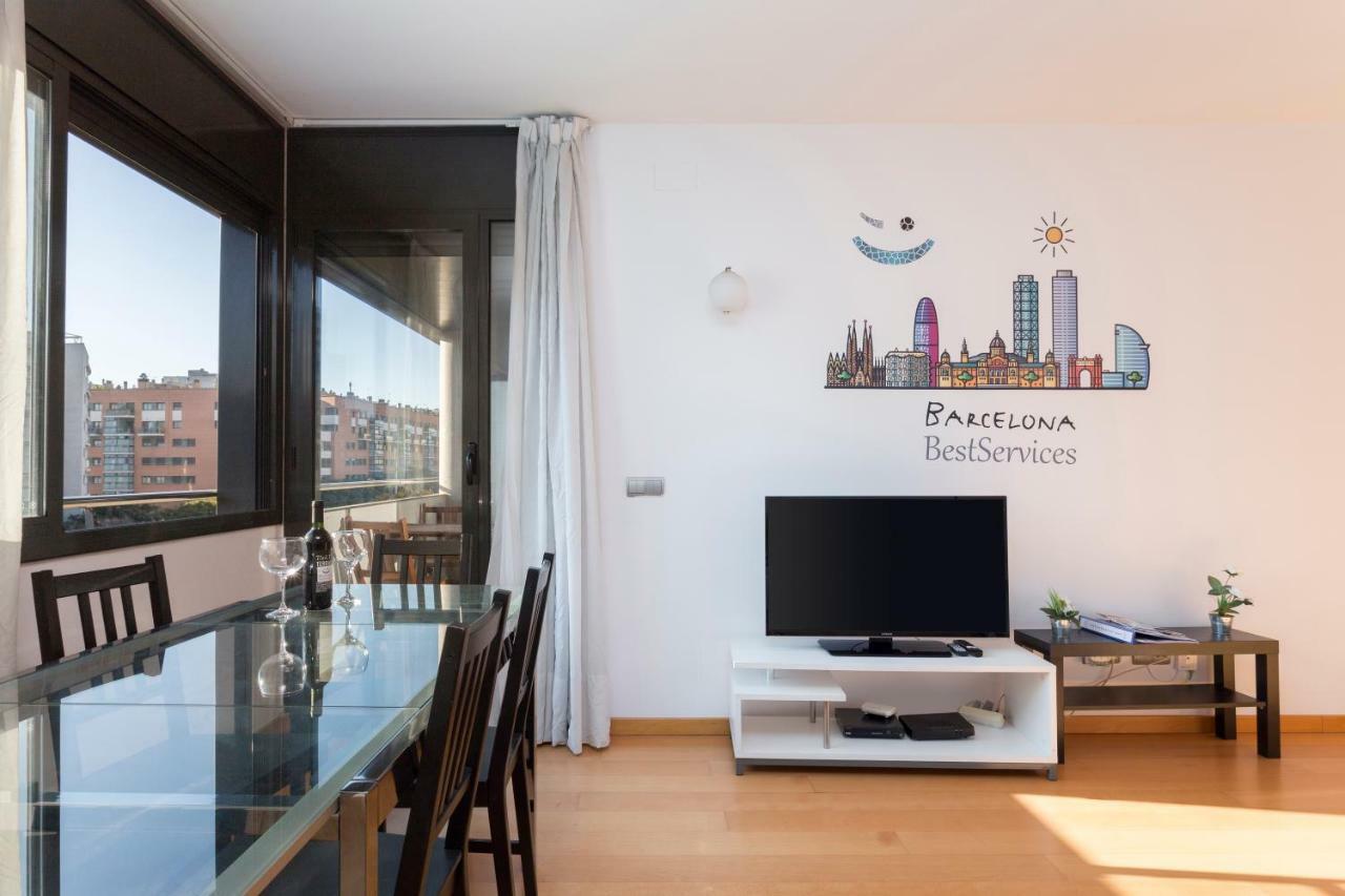 1217 - Pool And Beach Nice Apartment II Barcellona Esterno foto